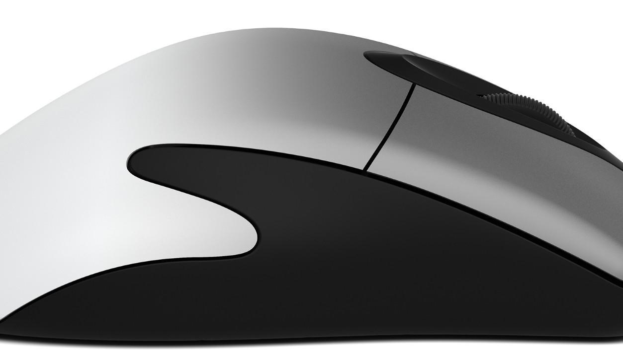 Microsoft  Pro IntelliMouse (Kabel, Silber) 