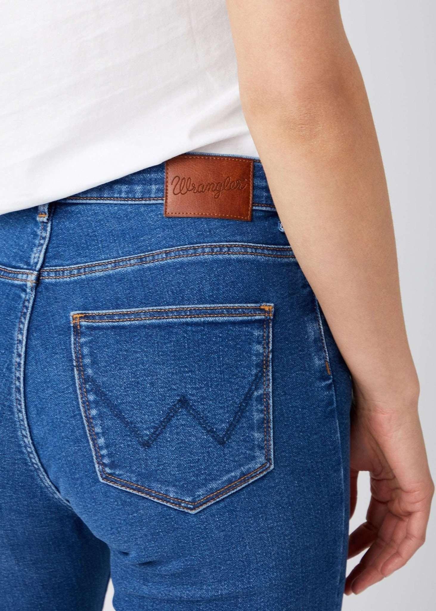 Wrangler Skinny Fit High Rise Jeans  
