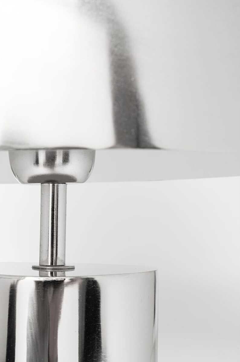 KARE Design Tischleuchte Loungy Chrom 38  