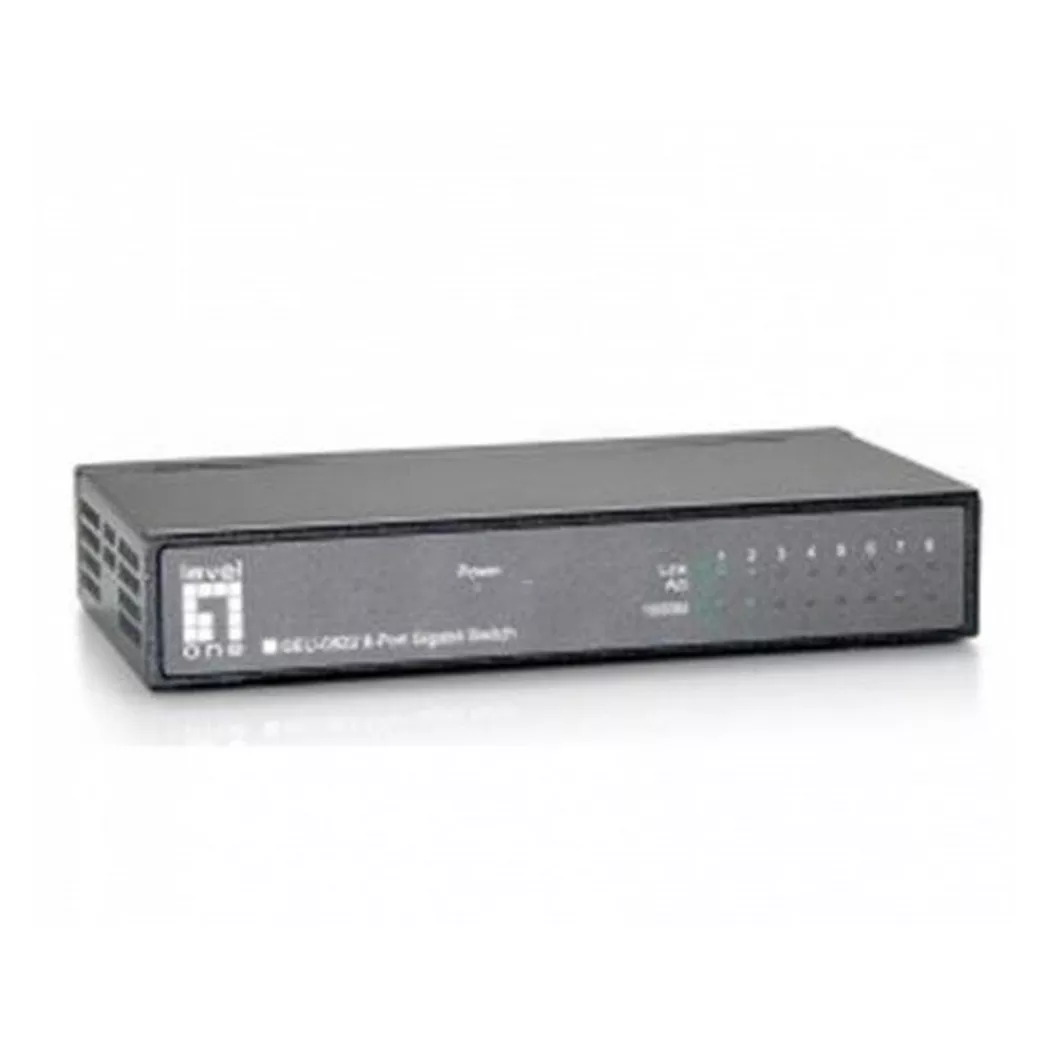 LevelOne 8-Port-Gigabit Ethernet-Switch