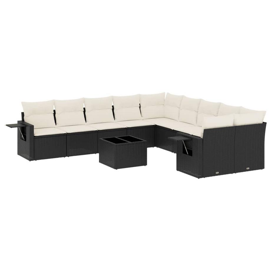 Ensemble de canapés de jardin rotin synthétique
