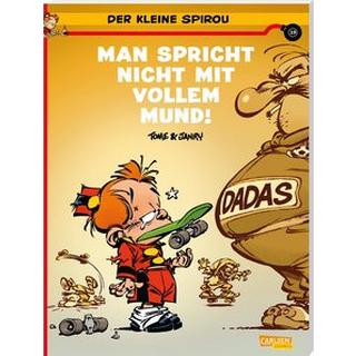 Der kleine Spirou 19: Man spricht nicht mit vollem Mund!! Tome; Janry (Illustrationen); Le Comte, Marcel (Übersetzung) Couverture rigide 