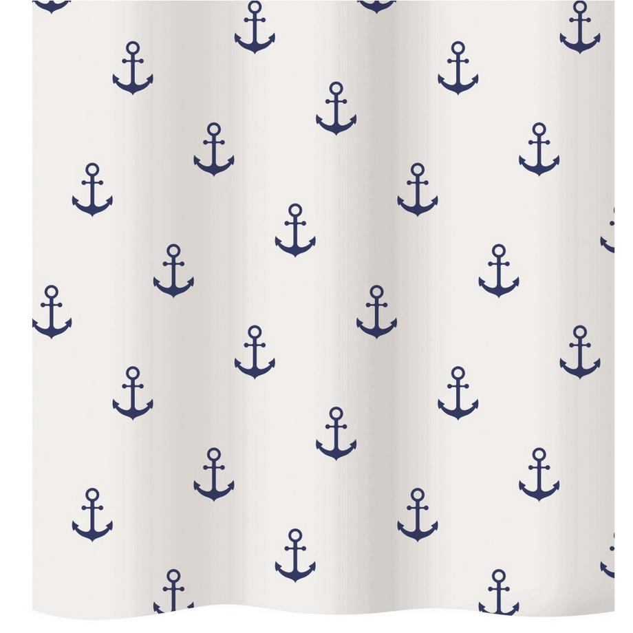 Duschvorhang Textil Anchor