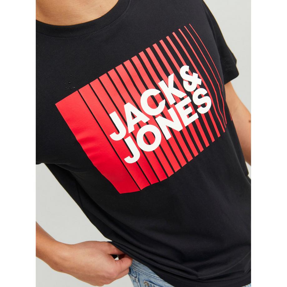 JACK & JONES Corp Logo Rundhals T-Shirt  