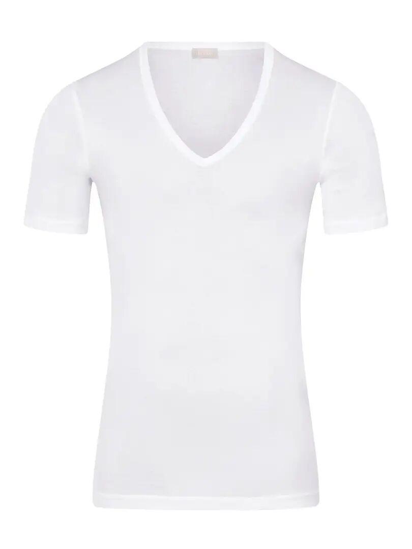 HANRO Cotton Pure V-Neck Shirt  