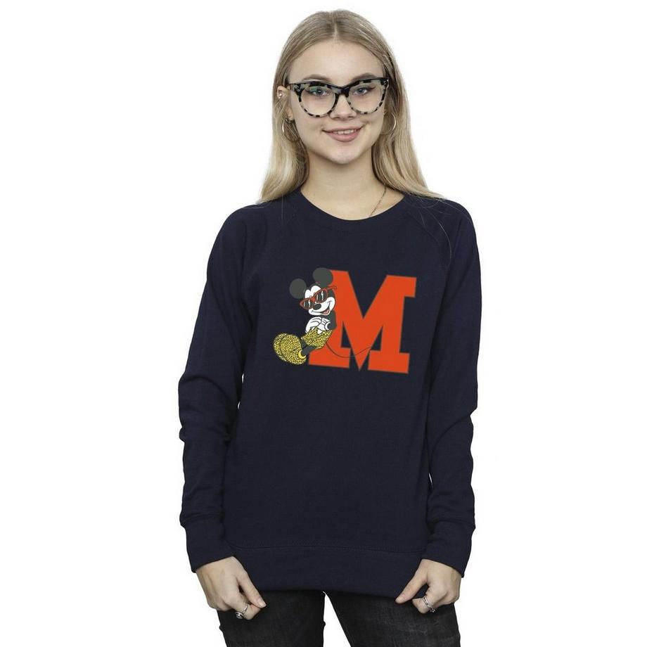 Disney Mickey Mouse Leopard Trousers Sweatshirt  