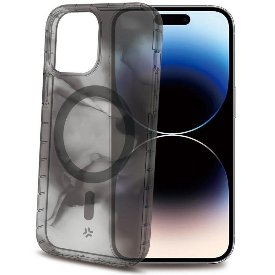 Celly  Magshades Coque en TPU MagSafe iPhone 15 Pro Noir 