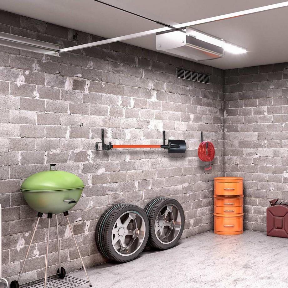 B2X Ganci da parete per garage, set da 6  