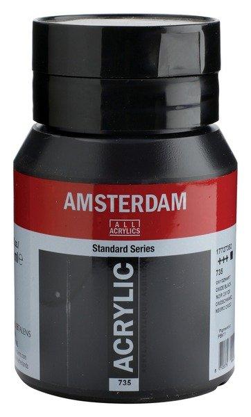 Talens TALENS Acrylfarbe Amsterdam 500ml 17727352 oxidschwarz  