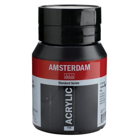 Talens TALENS Acrylfarbe Amsterdam 500ml 17727352 oxidschwarz  