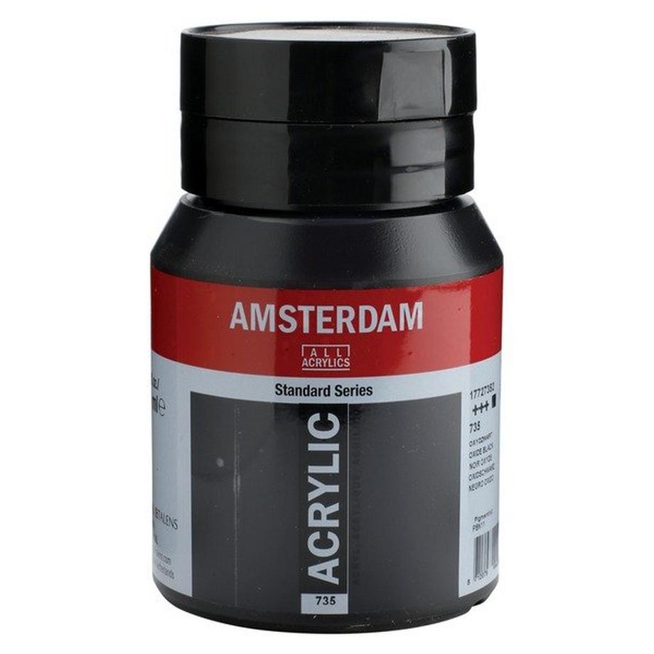 TALENS Acrylfarbe Amsterdam 500ml 17727352 oxidschwarz