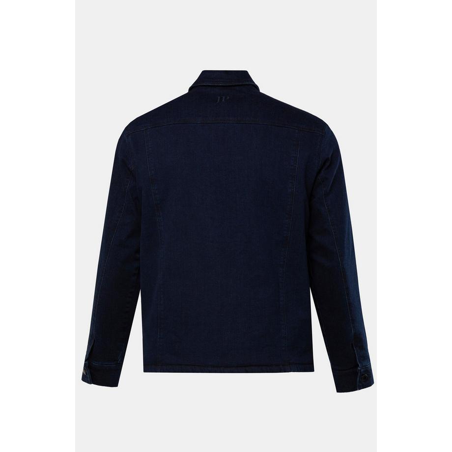 JP1880 Giacca di jeans con fodera in teddy e taschini  