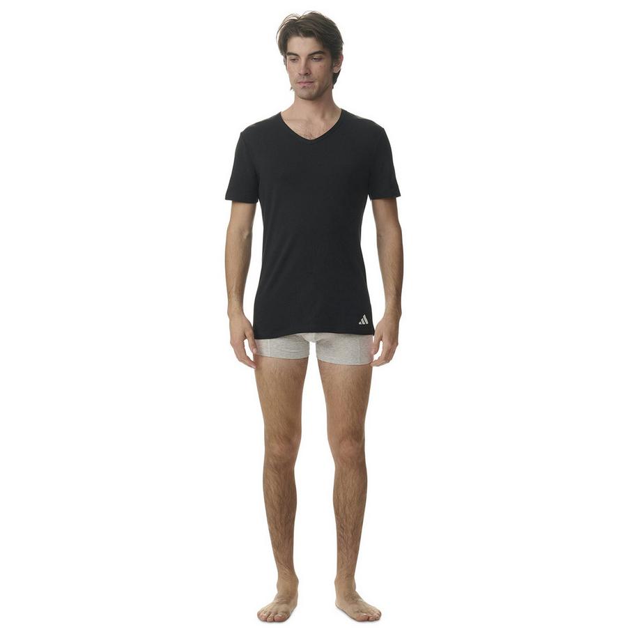 adidas Active Flex Cotton T-Shirt Scollo a V Confezione da 4  