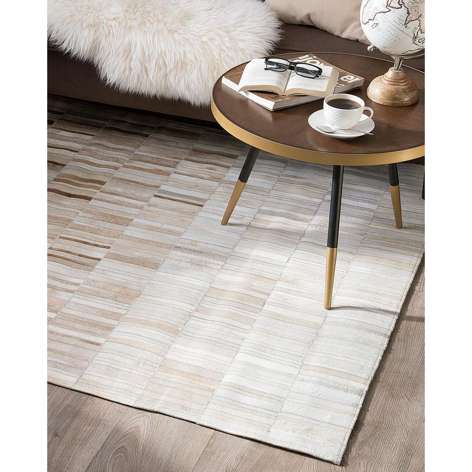 Beliani Tapis en Peau de vache  YAGDA  