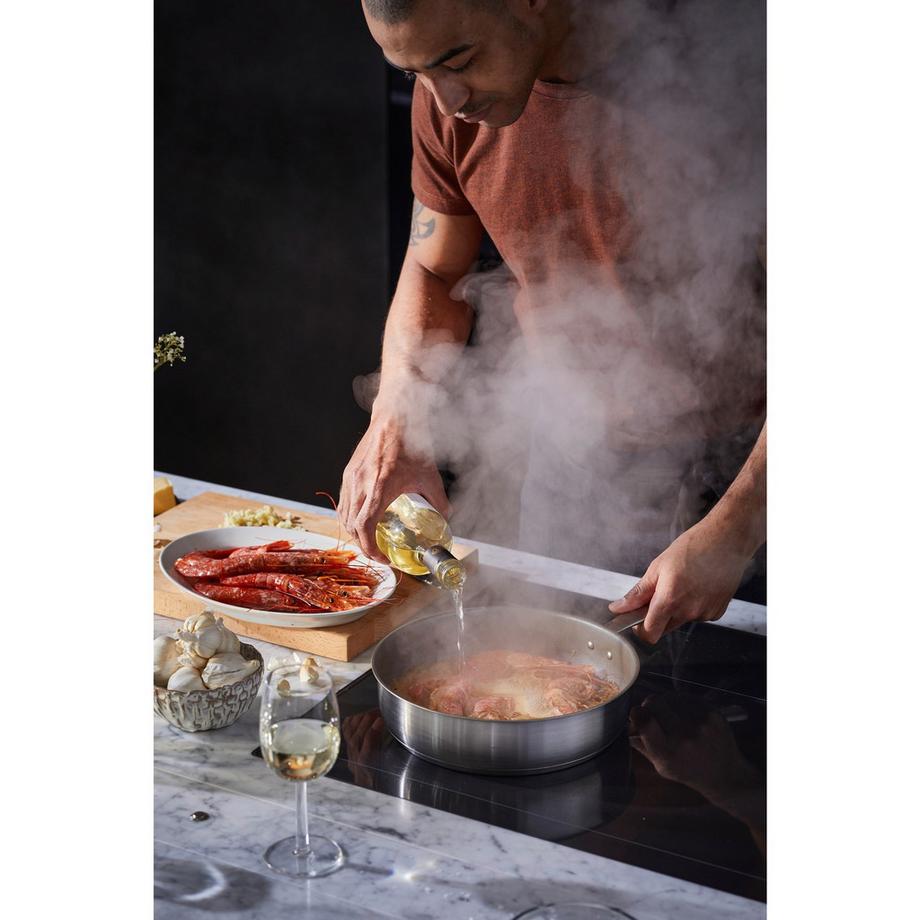 Fiskars Bac de tracteur tout acier 26 cm  