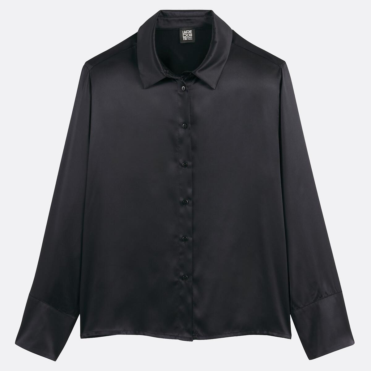 La Redoute Collections Langarm Seidenbluse  