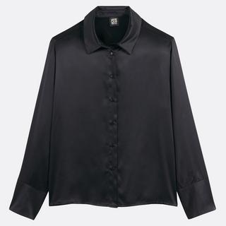 La Redoute Collections Langarm Seidenbluse  