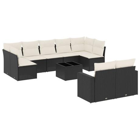 VidaXL Garten sofagarnitur poly-rattan  