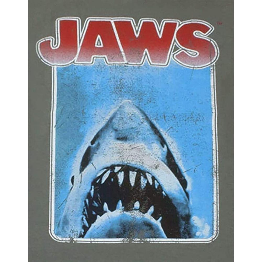 Jaws Shark T-Shirt Stampa Grafica  