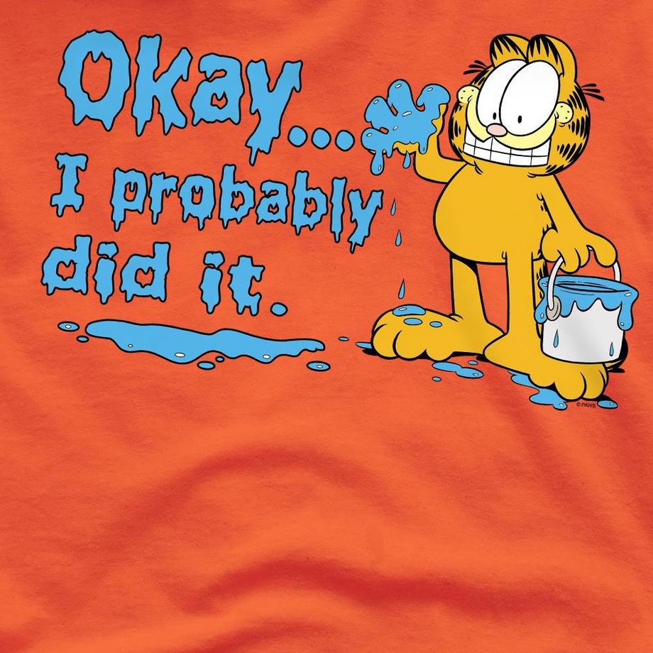 Garfield T-Shirt I Probably Did It  