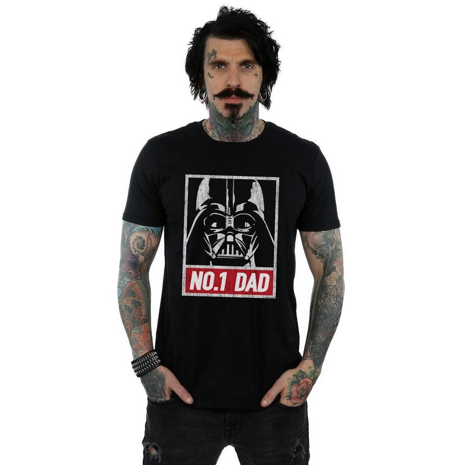 STAR WARS Star Wars Darth Vader Number One Dad T-Shirt  