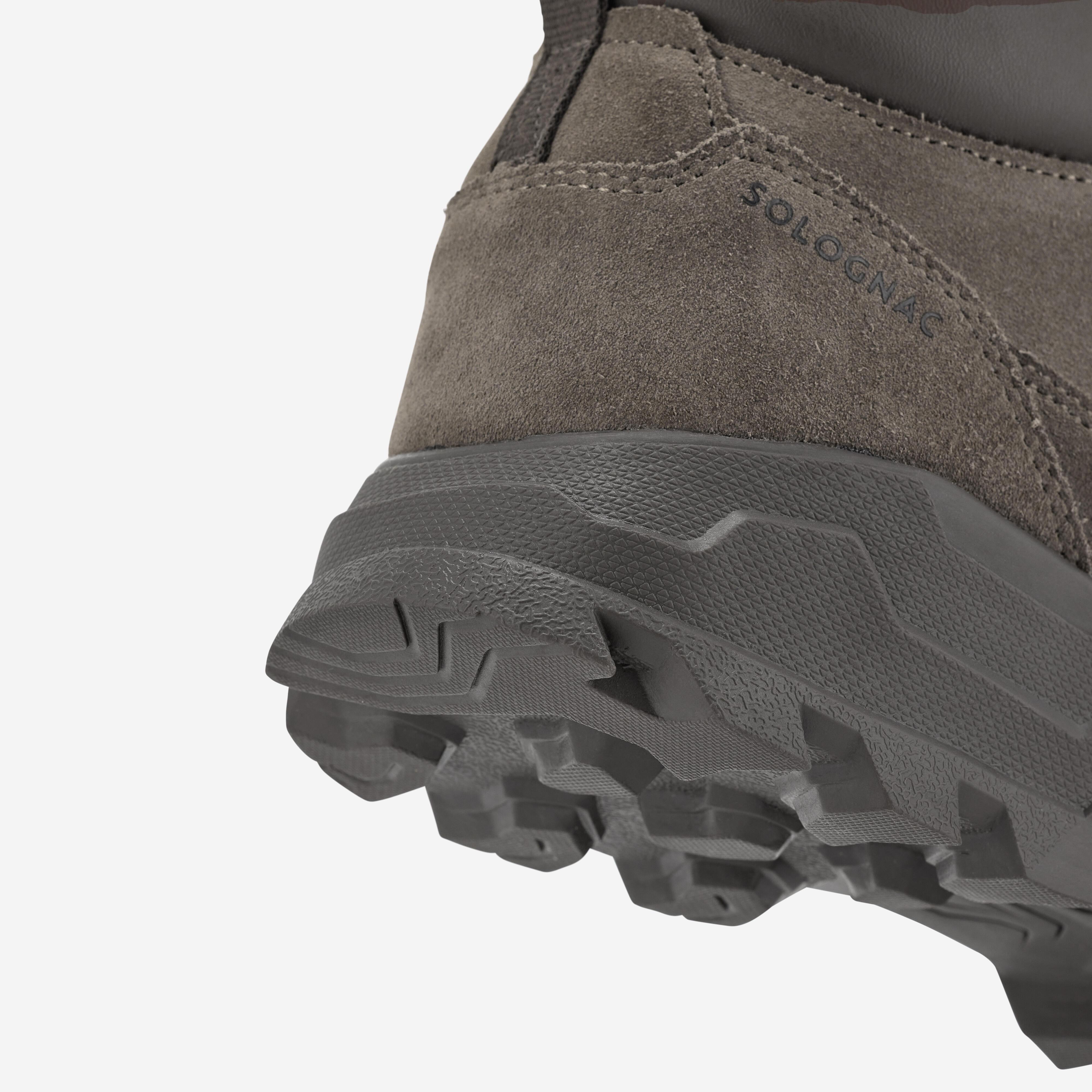 SOLOGNAC  Sportschuhe Crosshunt 110 Heritage wasserdicht Leder 