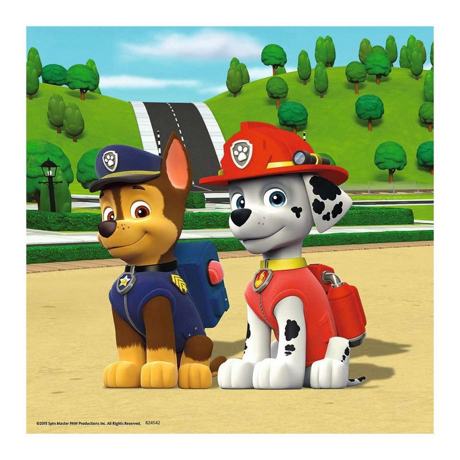 Ravensburger  Puzzle Team auf 4 Pfoten (3x49) 