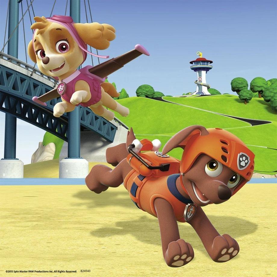 Ravensburger  Puzzle Team auf 4 Pfoten (3x49) 