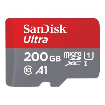 SanDisk Ultra Micro-Speicherkarte SDXC 200 GB 120 MB/s Klasse 10 + Adapter
