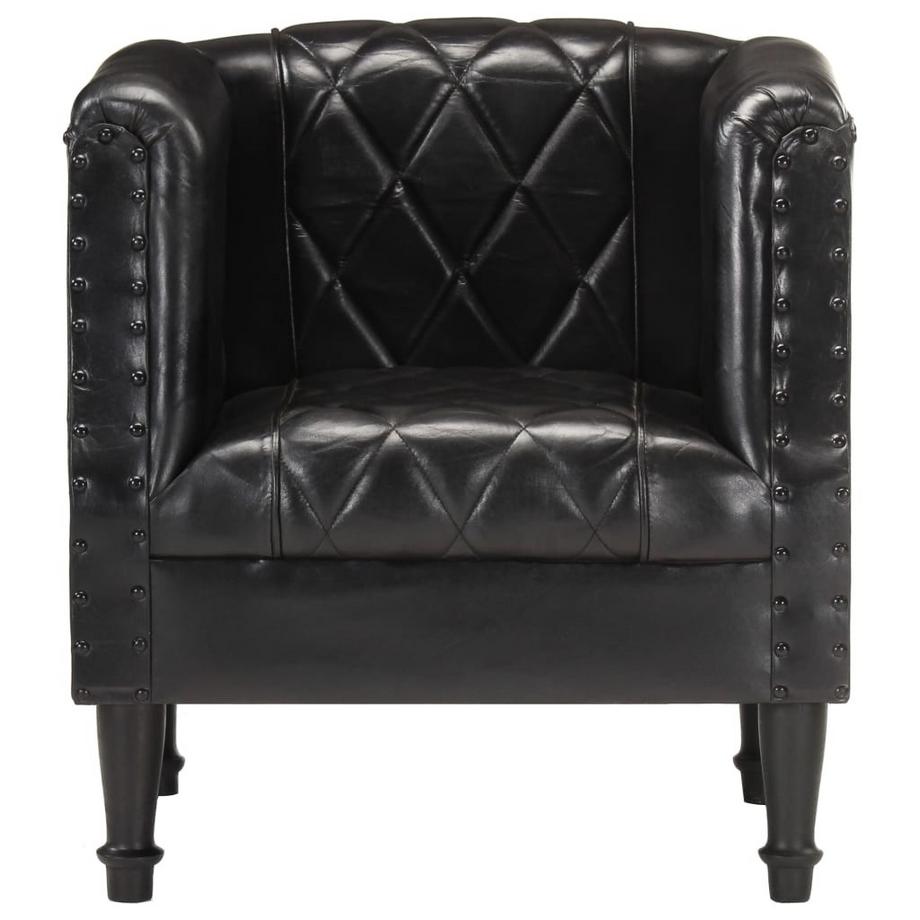 VidaXL Fauteuil cuir  