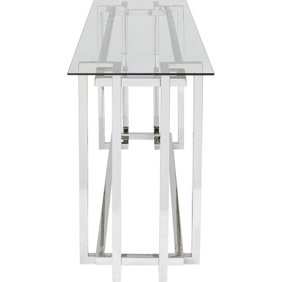 KARE Design Konsole Clara silber 145x76  