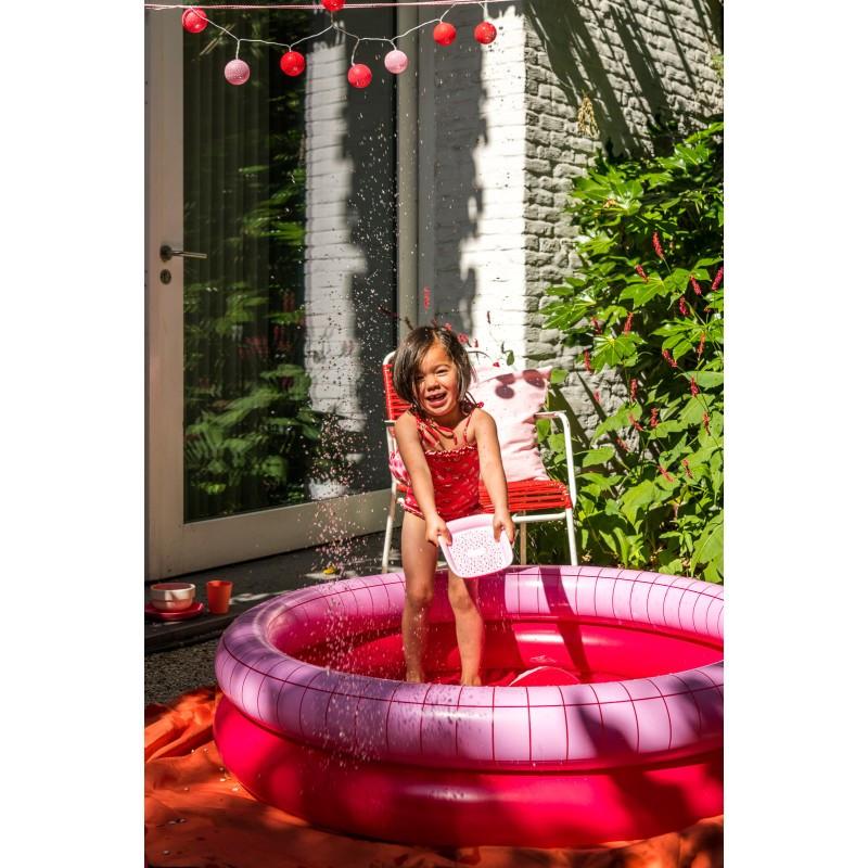 Quut  Dippy, Inflatable pool (Ø 120cm), cherry 