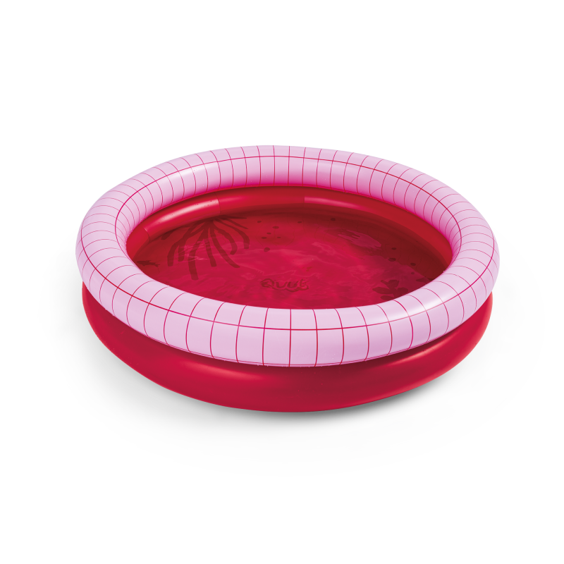 Quut  Dippy, Inflatable pool (Ø 120cm), cherry 