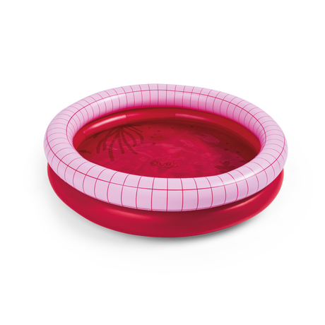 Quut  Dippy, Inflatable pool (Ø 120cm), cherry 