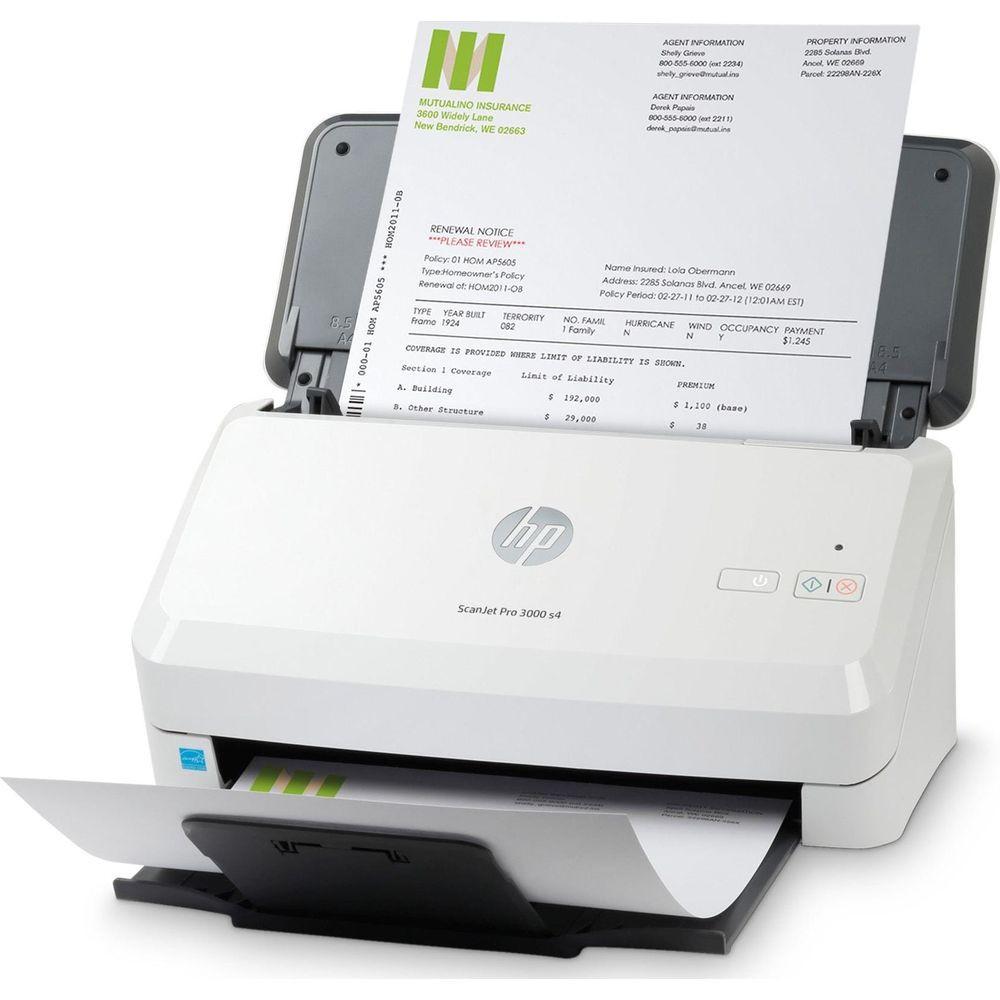 Hewlett-Packard  Scanjet Pro 3000 s4 Sheet-feed Sheetfeed Dokumentenscanner (6FW07A#B19) 