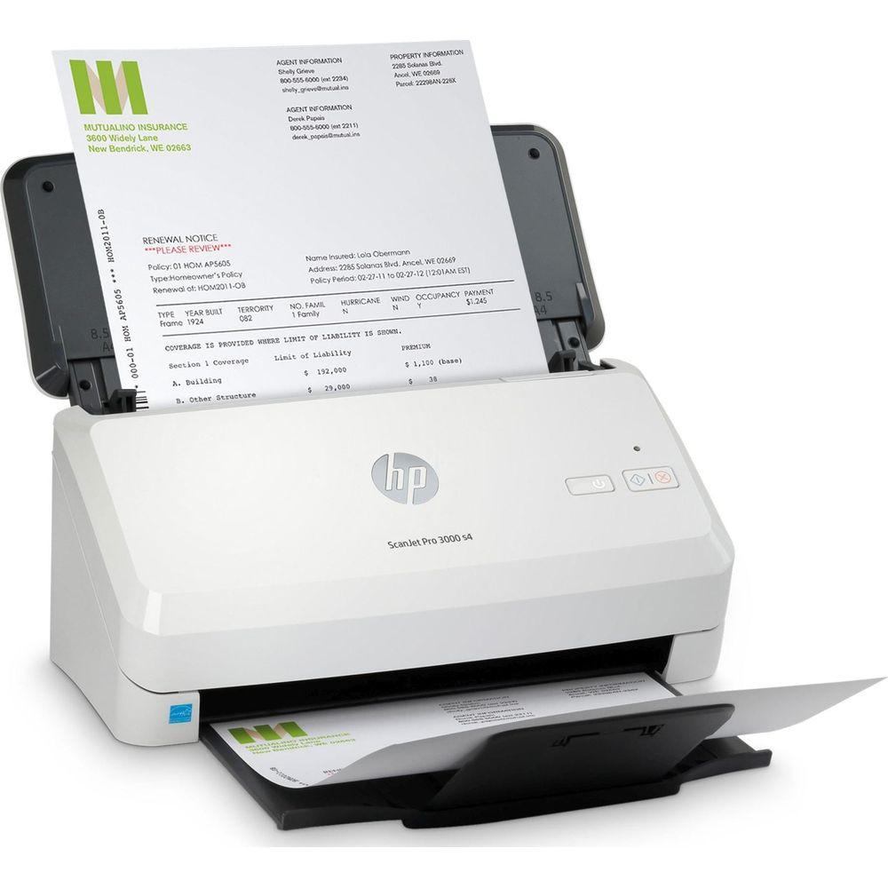 Hewlett-Packard  Scanjet Pro 3000 s4 Sheet-feed Sheetfeed Dokumentenscanner (6FW07A#B19) 