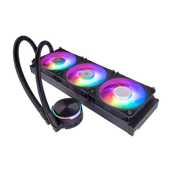 Cooler Master  MasterLiquid PL360 Flux Prozessor Flüssigkeitskühlung 12 cm Schwarz 