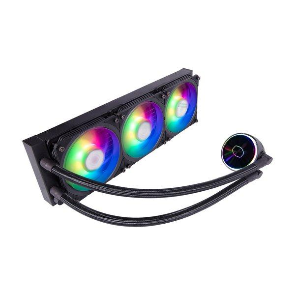 Cooler Master  MasterLiquid PL360 Flux Processore Kit di raffreddamento a liquido 12 cm Nero 