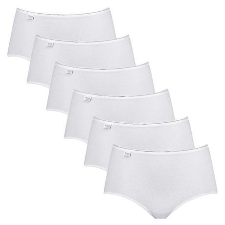 sloggi 24/7 Cotton Culotte Midi Lot de 6  