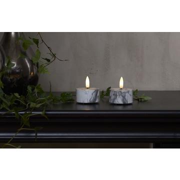 Lampada riscaldante a led in marmo, confezione da 2, con timer