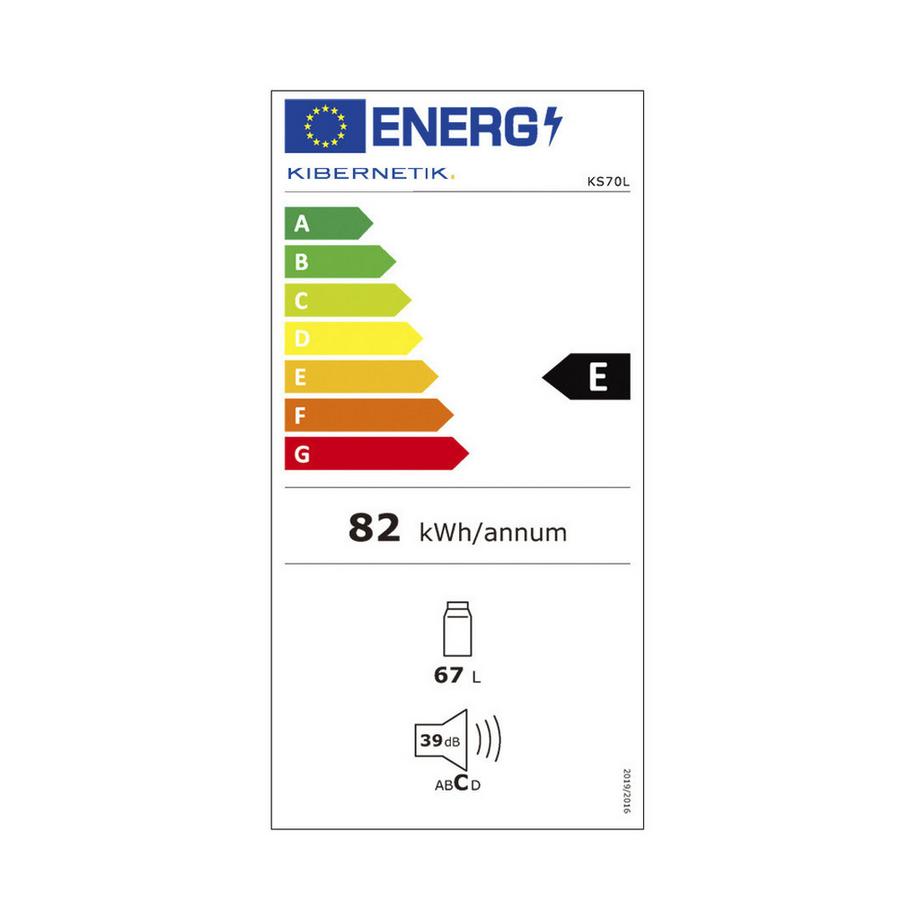 Kibernetik 70L Kühlschrank A++  