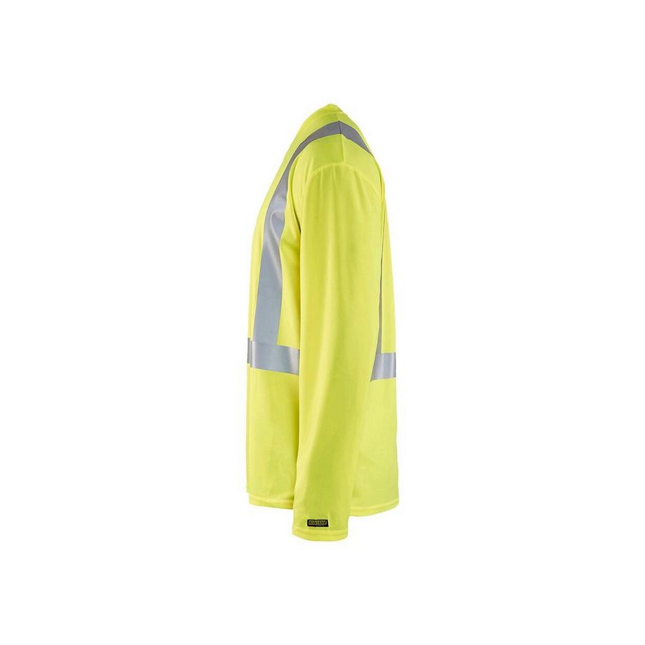 Blaklader Langarmshirt mit hoher Sichtbarkeit V-Ausschnitt  