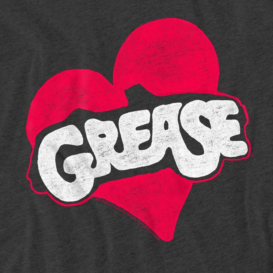 Grease T-Shirt Graphique Cœur  