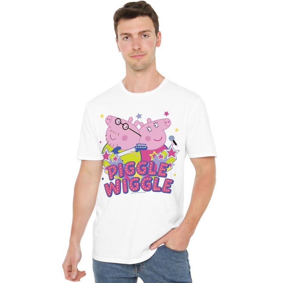 Peppa Pig Piggle Wiggle T-Shirt Stampata  