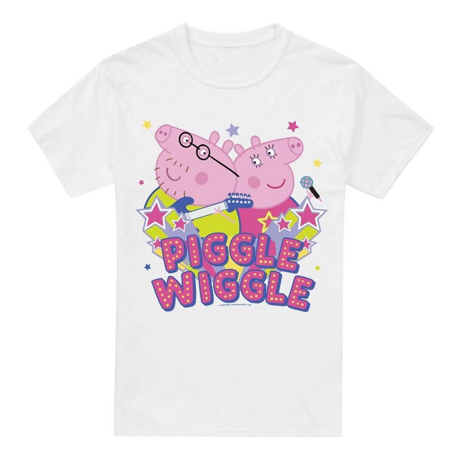 Peppa Pig Piggle Wiggle T-Shirt Stampata  