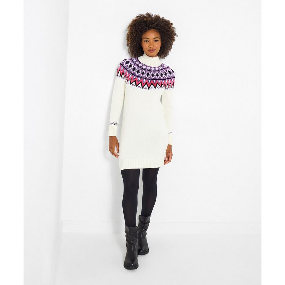 Joe Browns Abito in maglia oversize motivo Fair Isle  