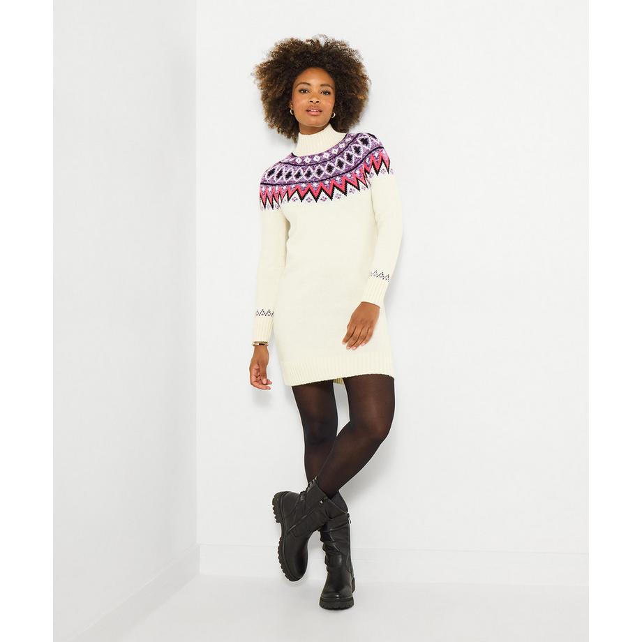 Joe Browns Abito in maglia oversize motivo Fair Isle  