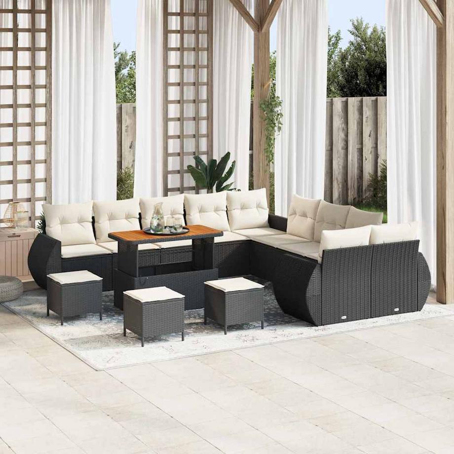 VidaXL Arredamento da Giardino Polyrattan  
