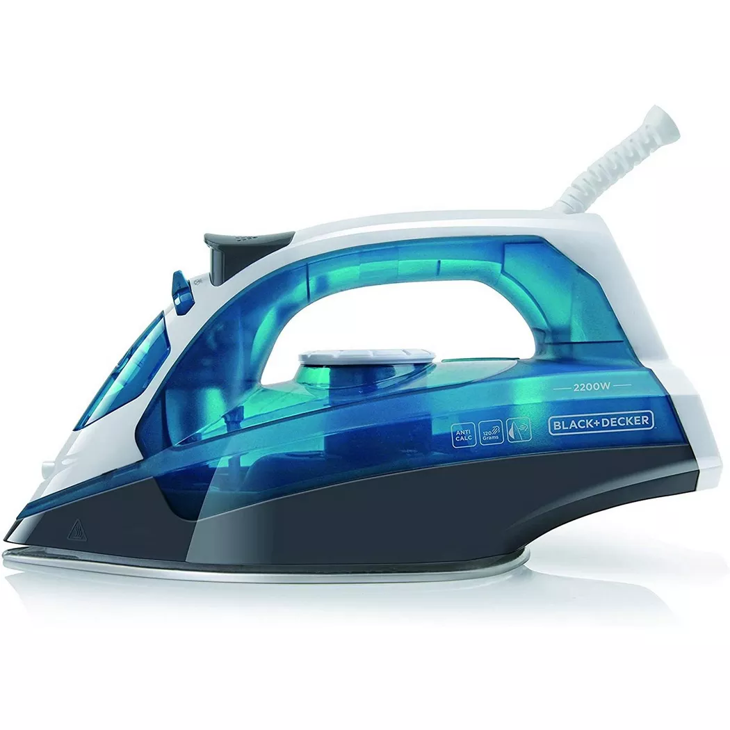 Black+Decker BXIR2200E, Dampfbügeleisen, Blau (BXIR2200E)