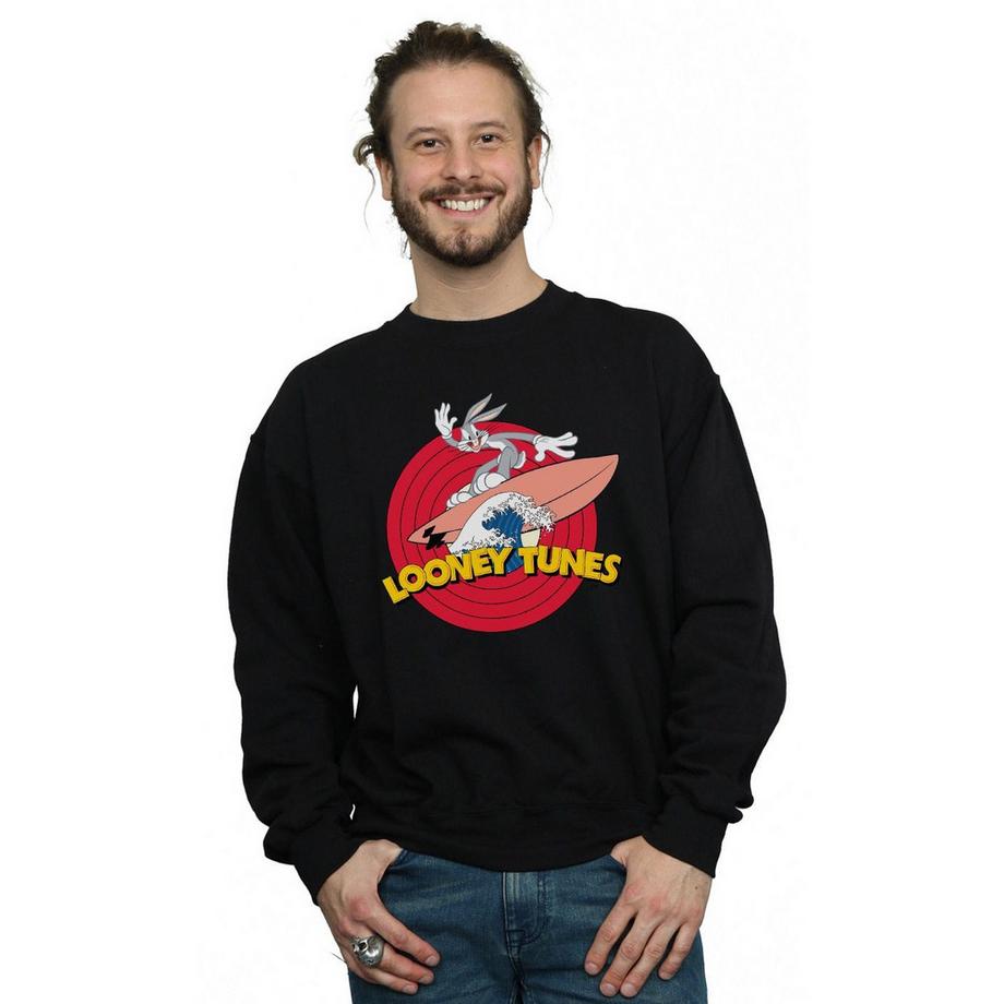 LOONEY TUNES Bugs Bunny Surfing Sweatshirt  